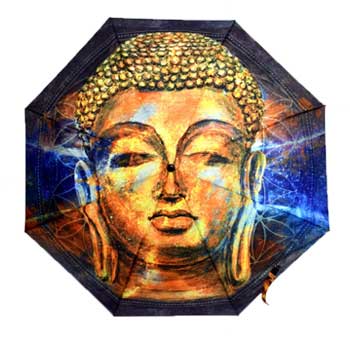Buddha umbrella - Click Image to Close